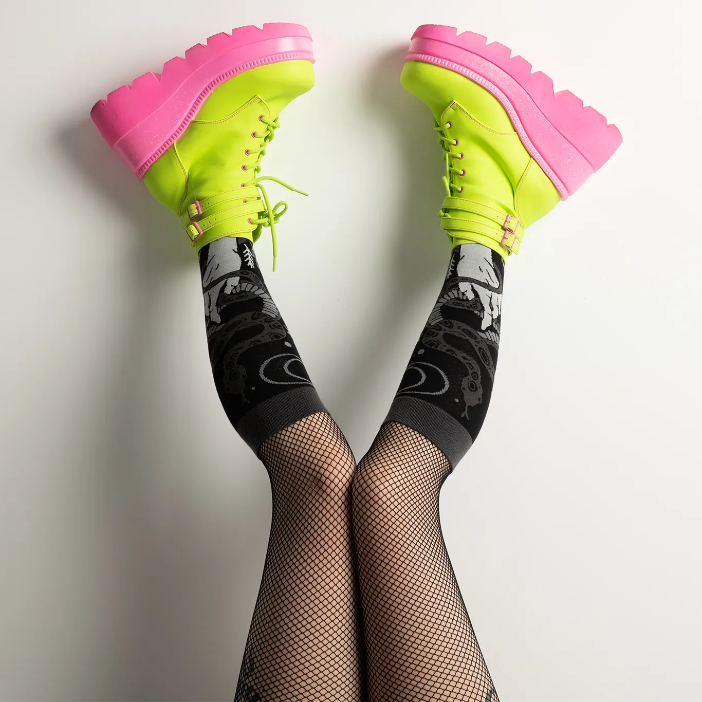 Instant Shipping! Serpentine Witch Knee Highs