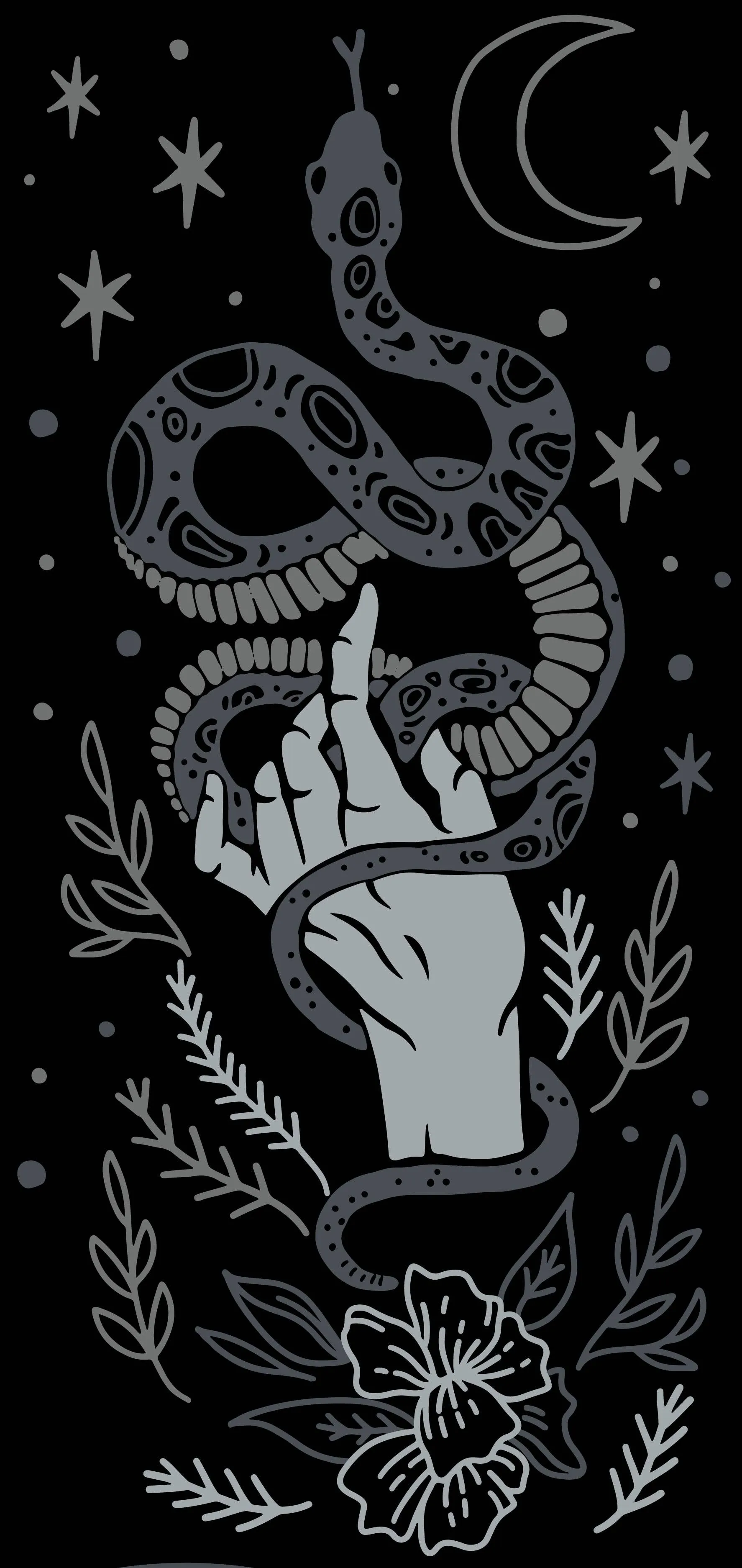 Instant Shipping! Serpentine Witch Knee Highs