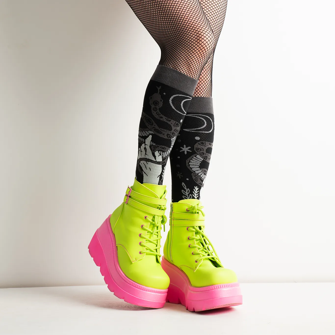 Instant Shipping! Serpentine Witch Knee Highs