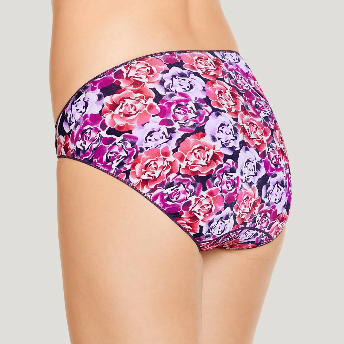 Jockey No Panty Line Promise Tactel Hi Cut Floral