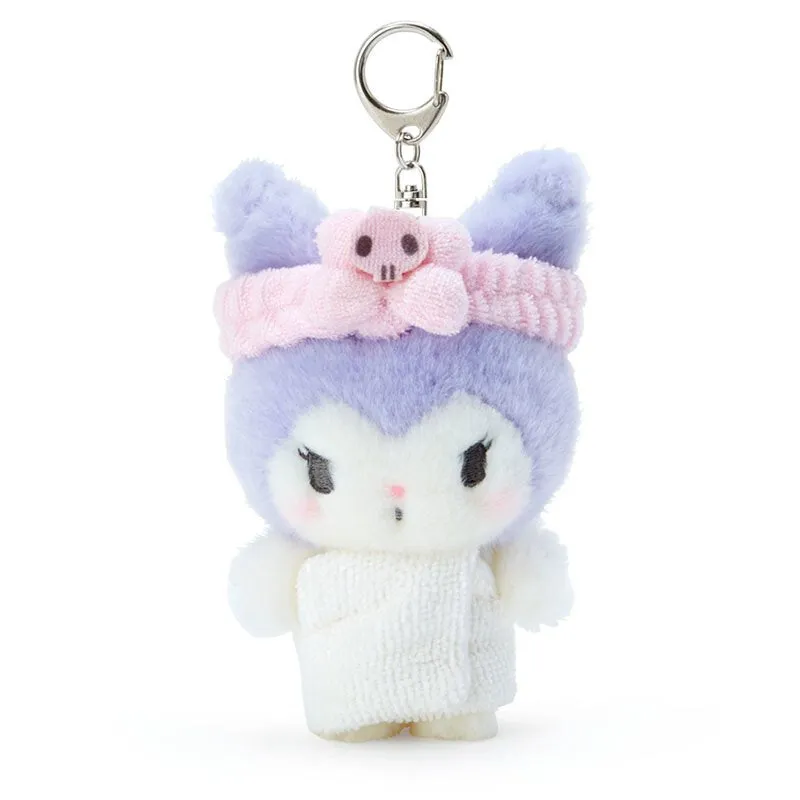 Kuromi Keychain w Mascot: Bathrobe