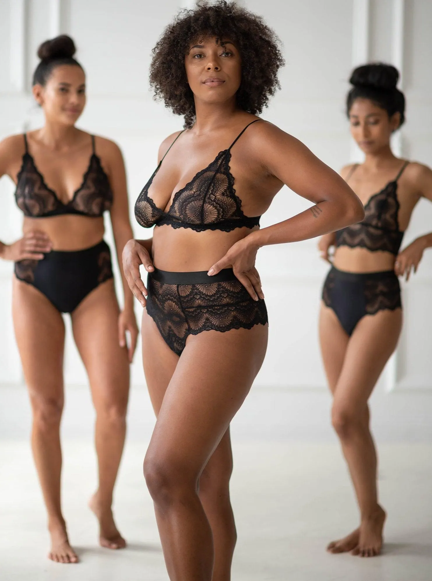 Lace Highwaist String 001 - Saboteur