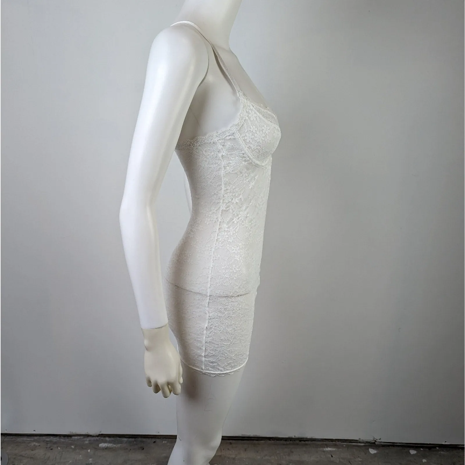 Lace Sheer Sexy Nightgown S