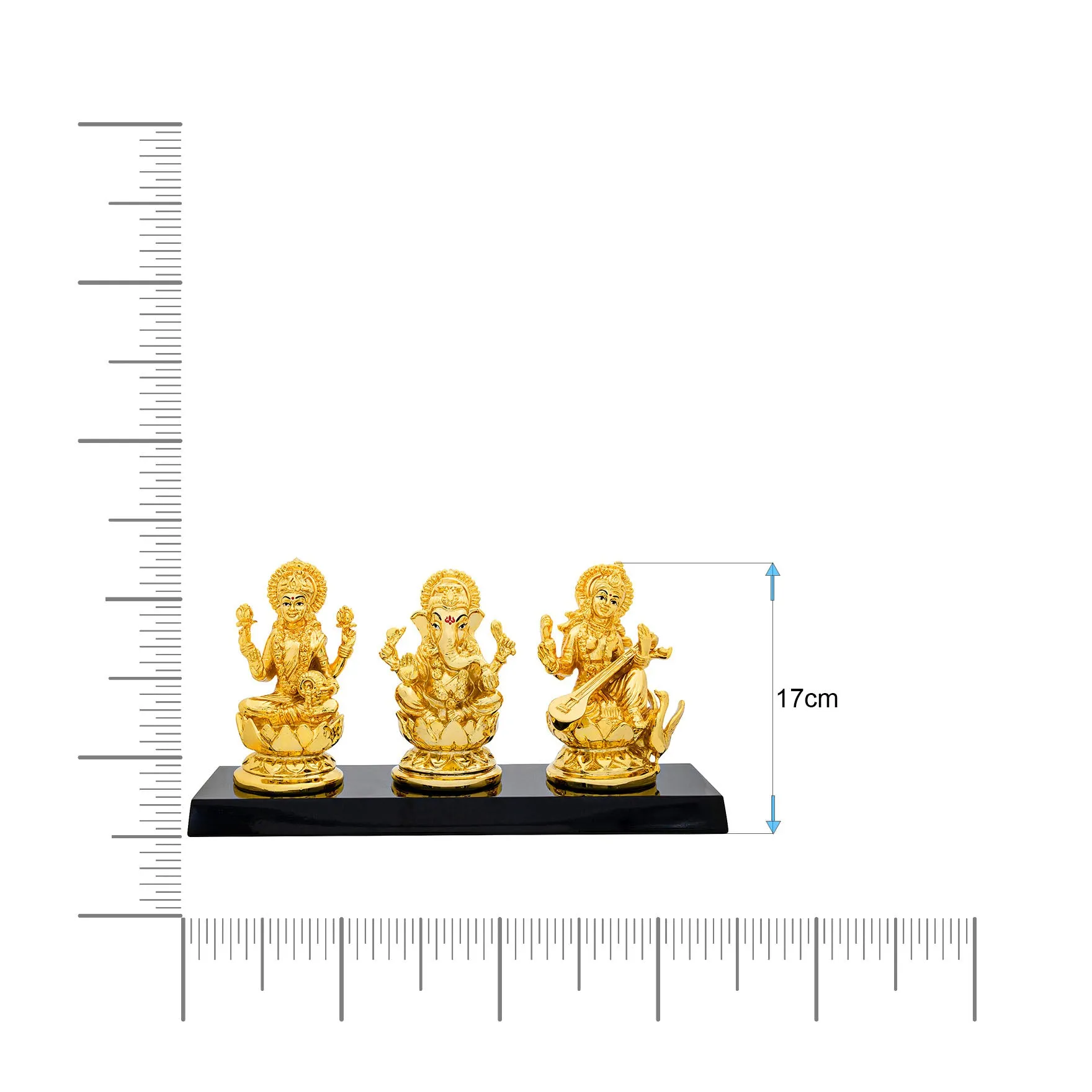 Lakshmi Ganesh Saraswathi Idol PIDRGLGS1-0022