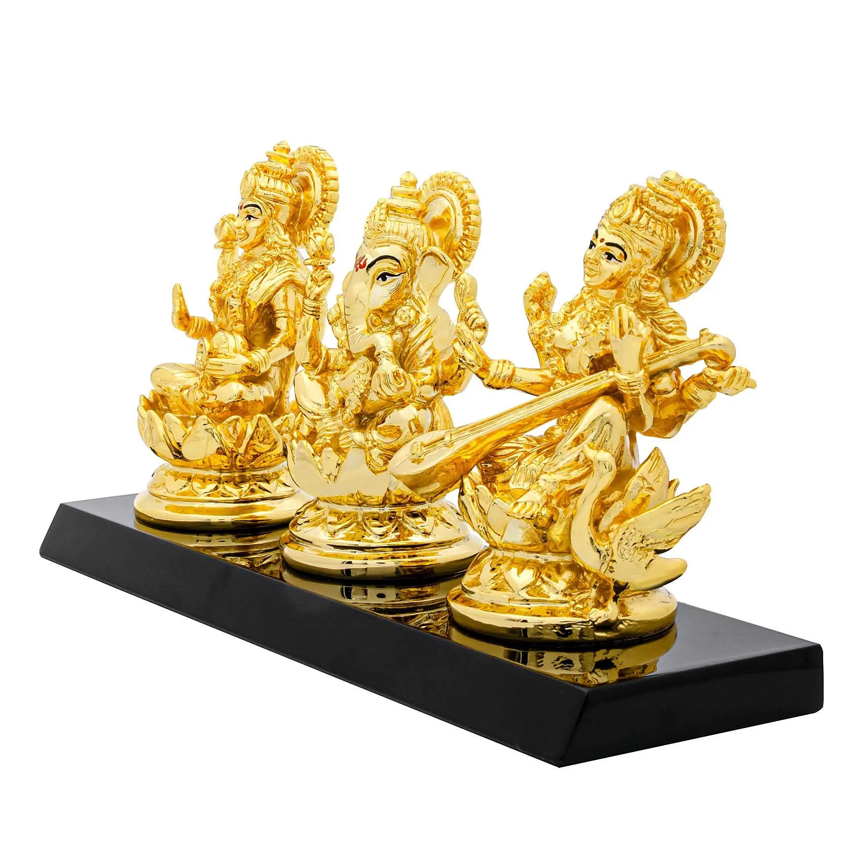 Lakshmi Ganesh Saraswathi Idol PIDRGLGS1-0022