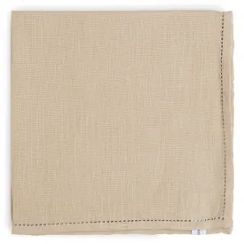 Linen Hemstitch Pocket Square