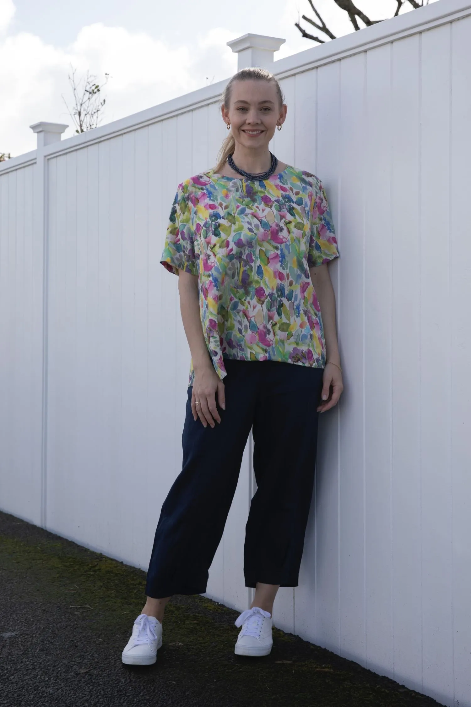 Magazine - 2023SS-02 Hayley Button Top - Exclusive