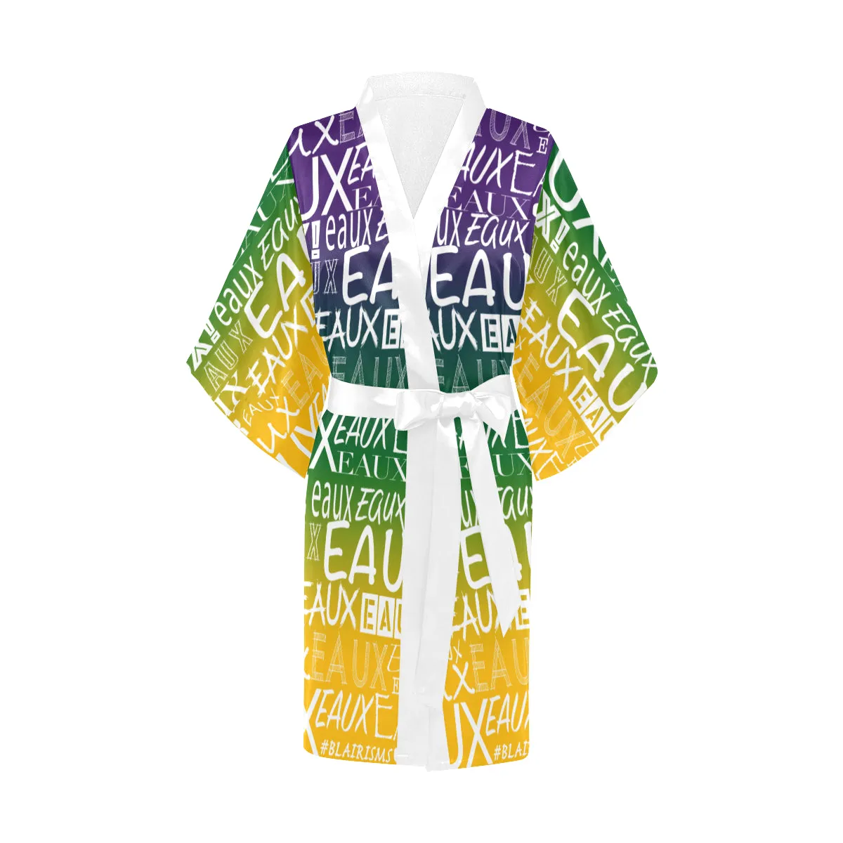 MARDI GRAS #BLAIRISMS KIMONO
