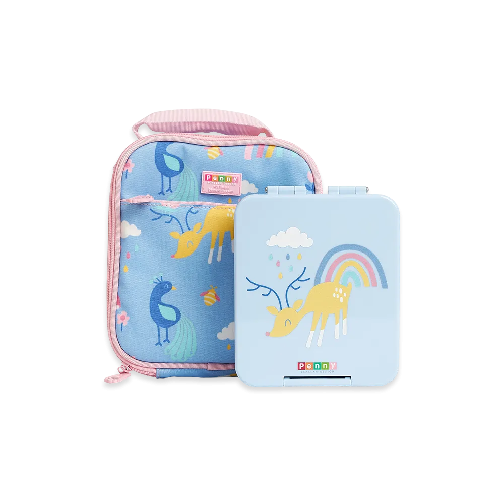 Medium Bento   Medium Lunch Bag Pack - Rainbow Days