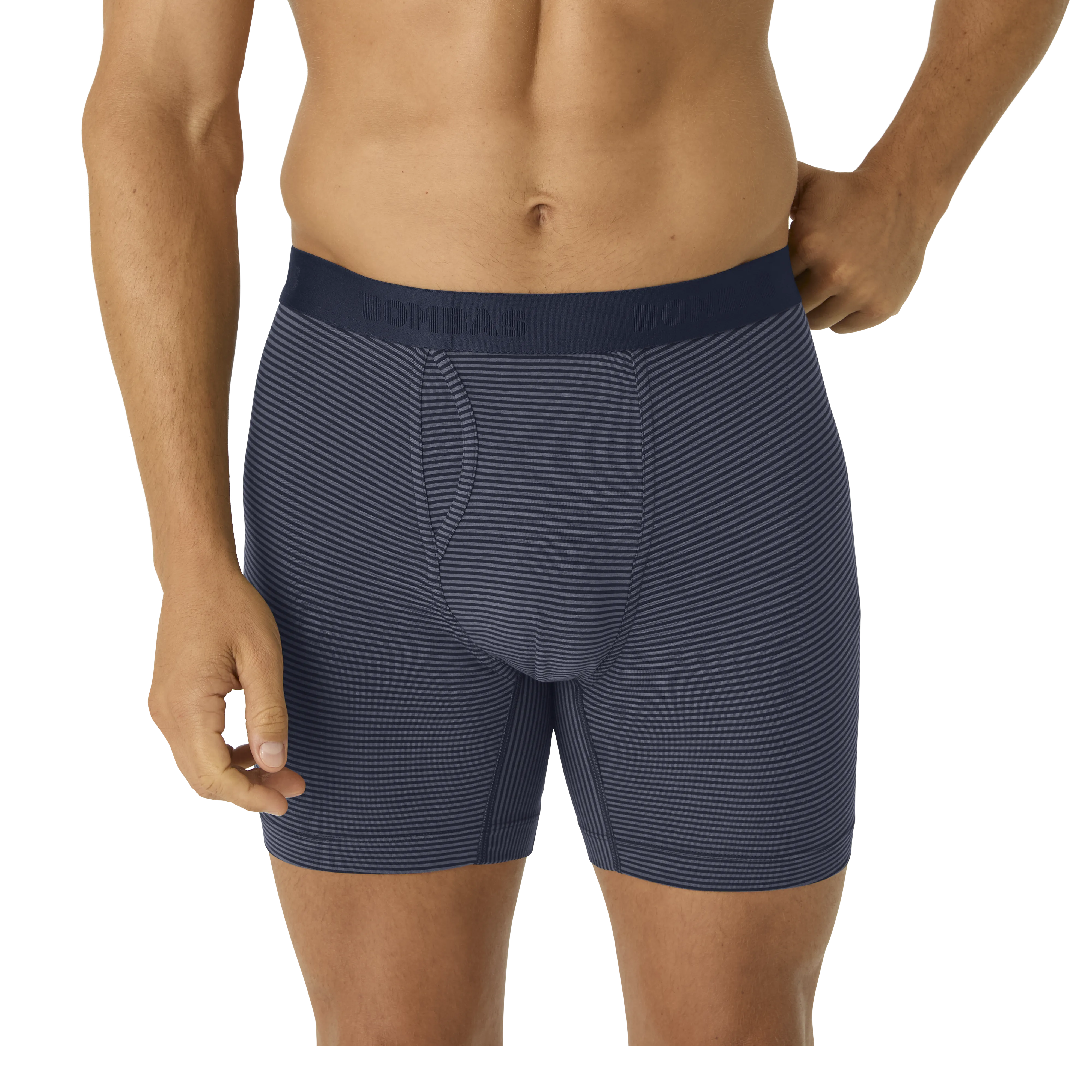 Men's Cotton Modal Blend Boxer Brief - Classic Fly 6-Pack