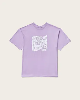 Mens Retro Tee Lilac