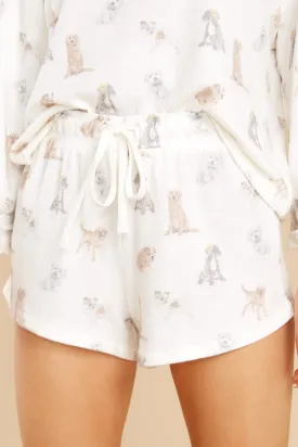 Mia Bone Dog Short