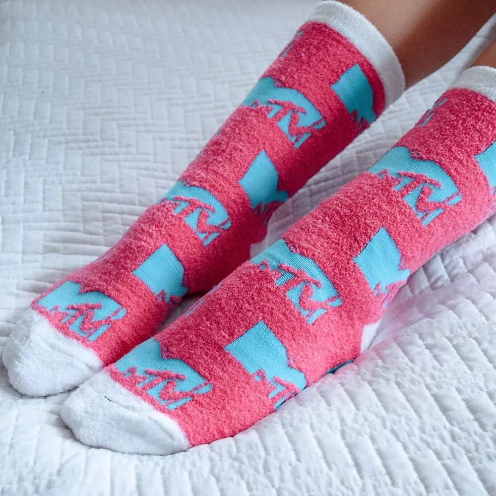 MTV Fuzzy Socks