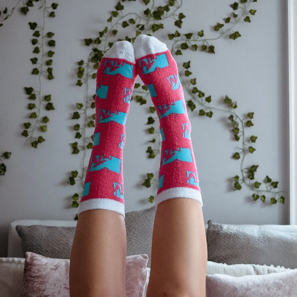 MTV Fuzzy Socks
