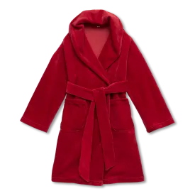 NATHAN - BOYS' BATHROBE IN RED