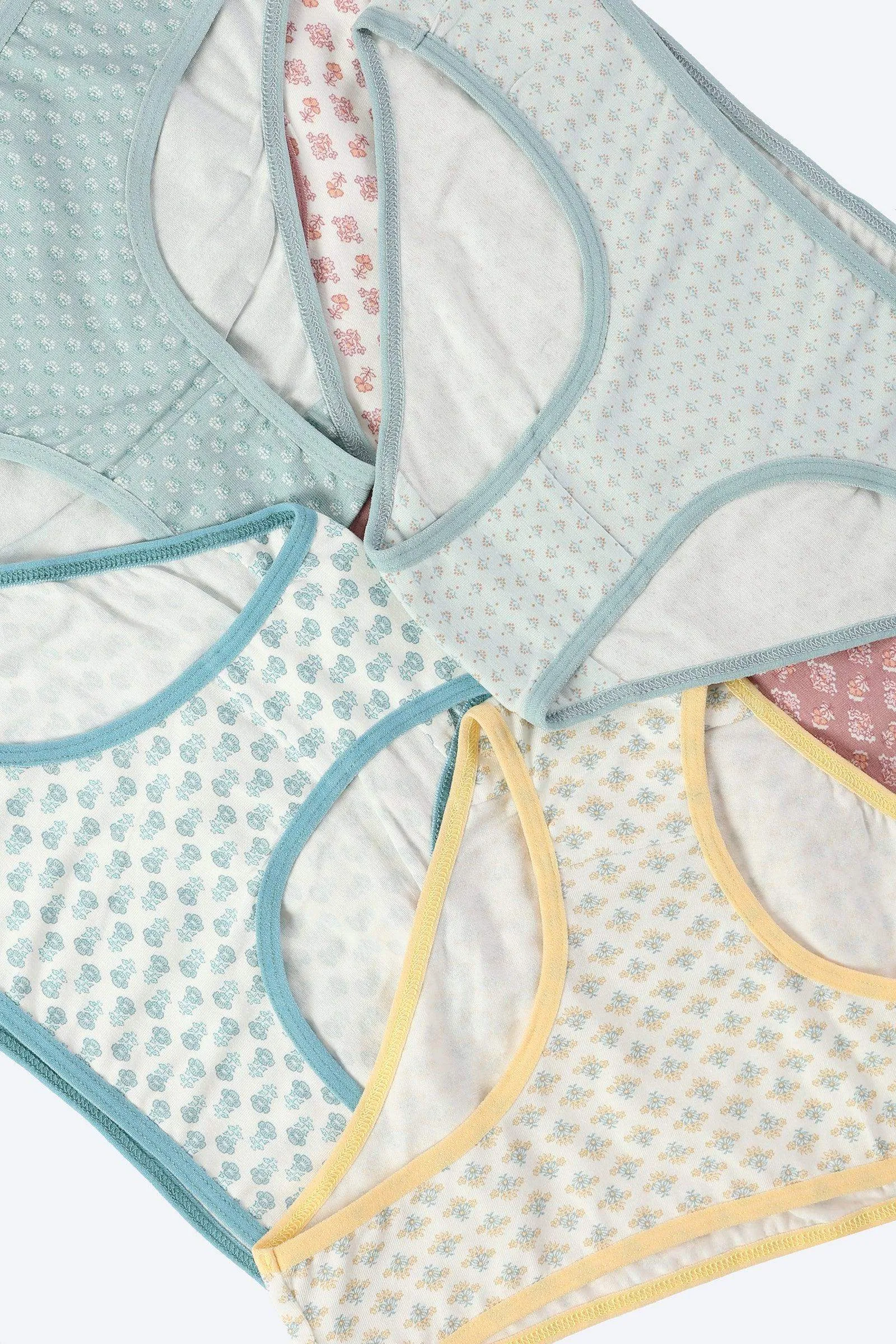 Pack of 7 Cotton Bikini Panties
