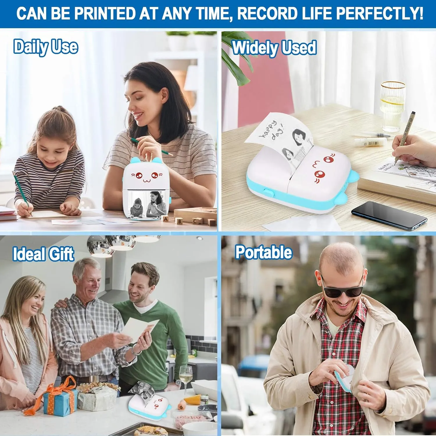 Portable Mini Thermal Printer