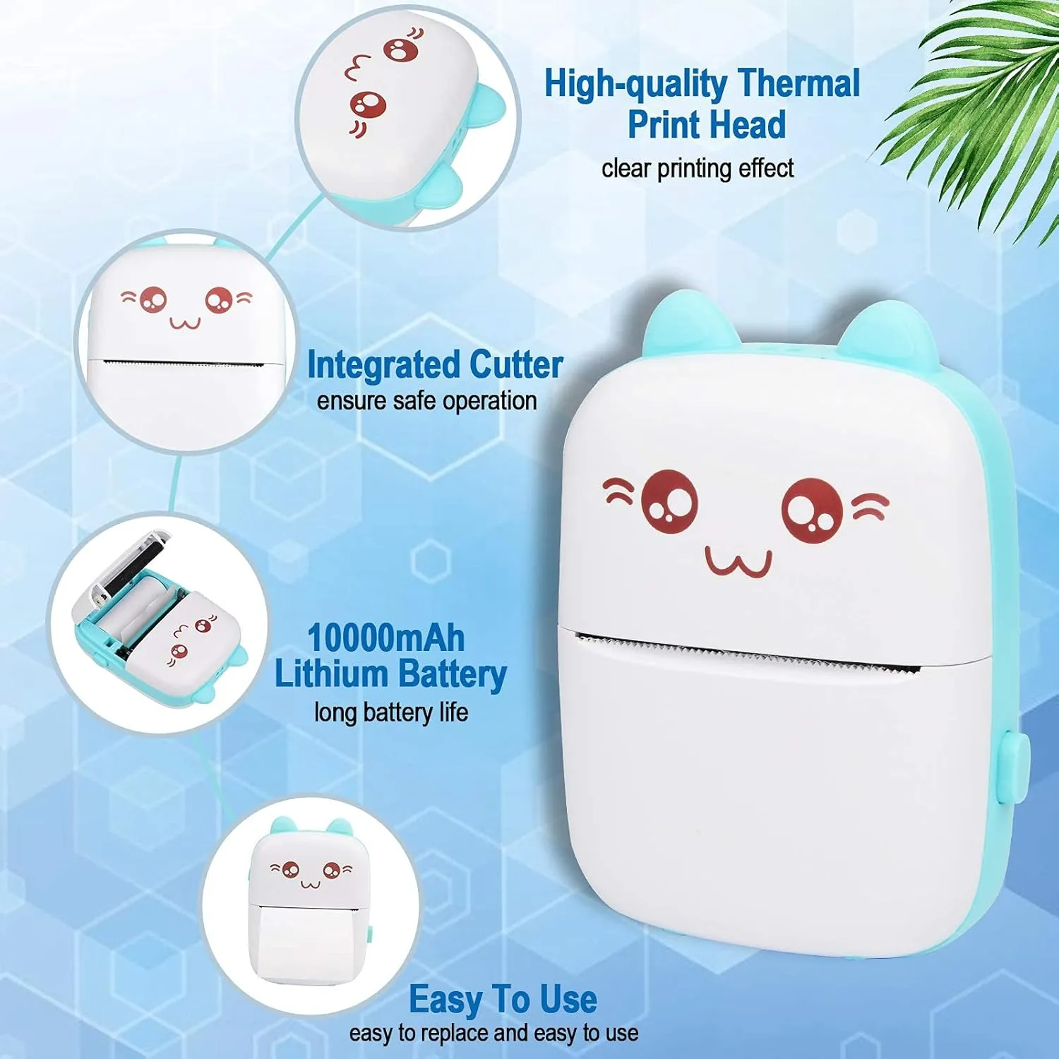 Portable Mini Thermal Printer