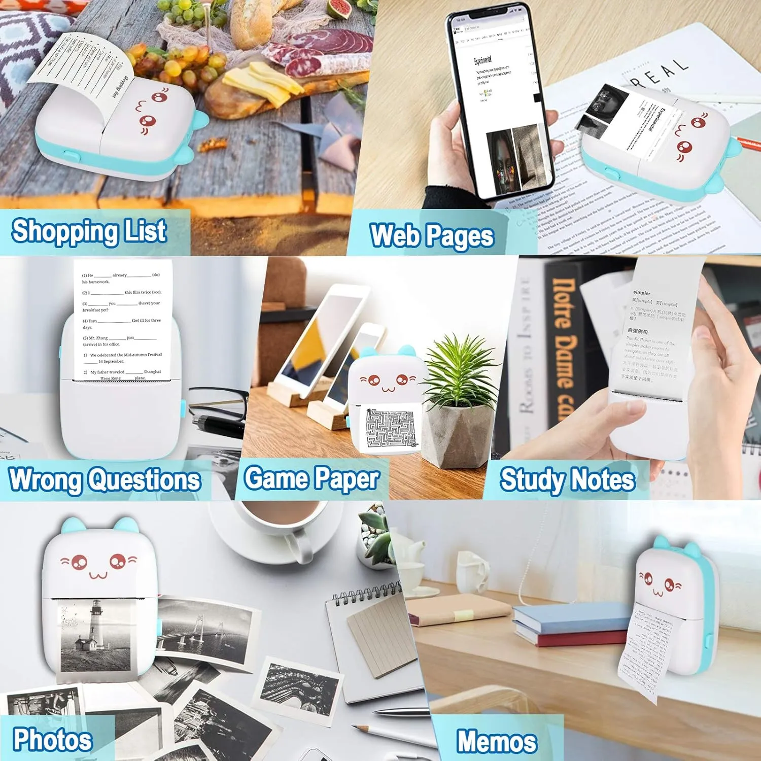 Portable Mini Thermal Printer