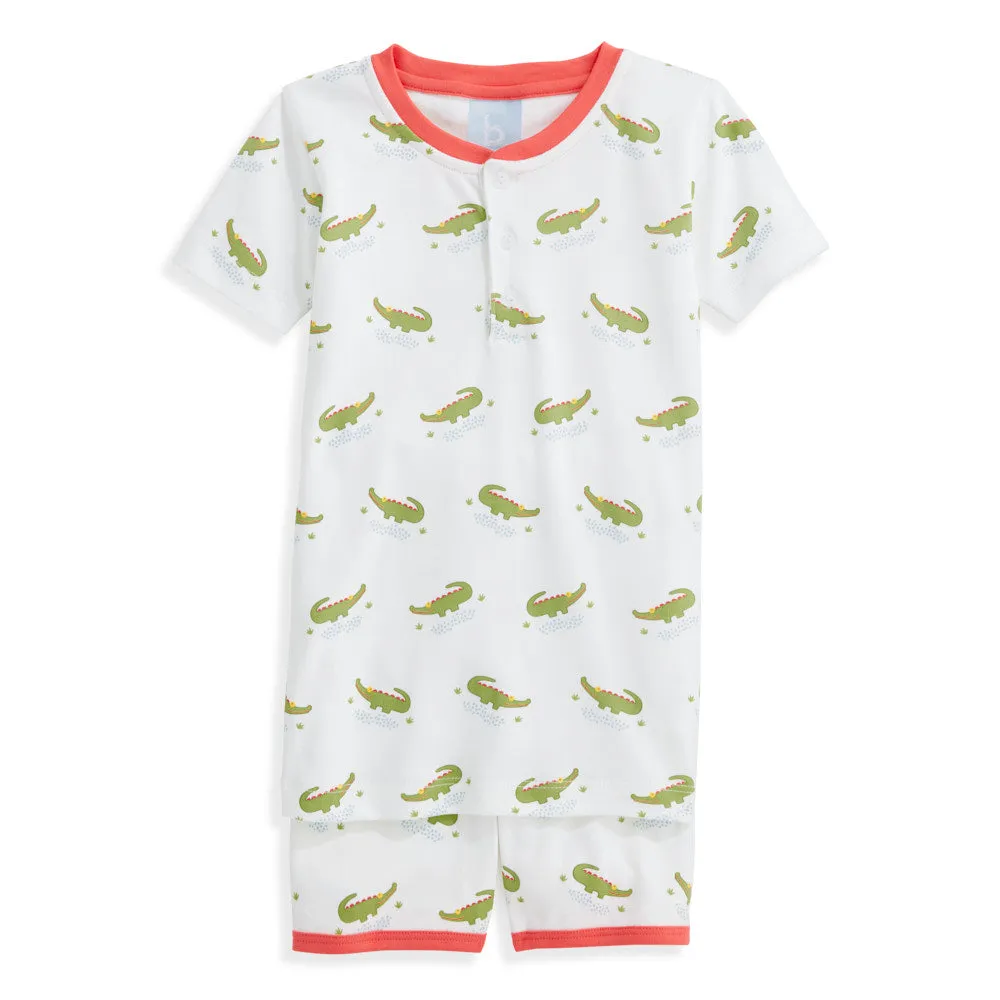 Printed Short Pima Jammies -- Gators
