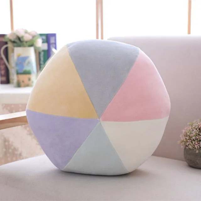Rainbow Cloud Plush Pillow