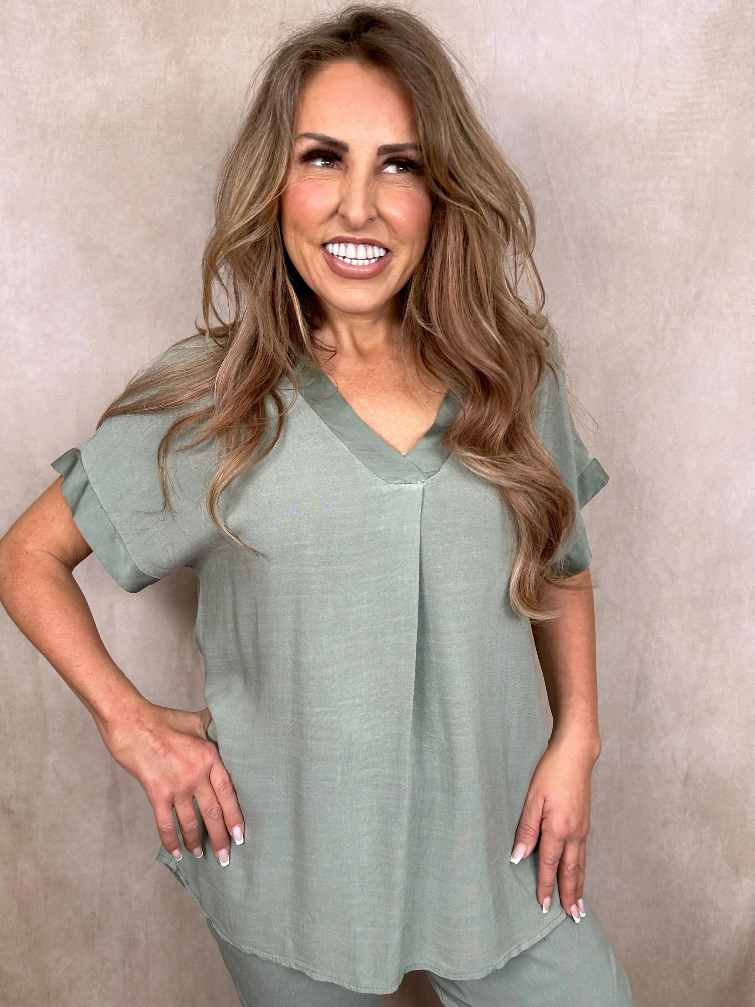 Serena Silk T-Shirt