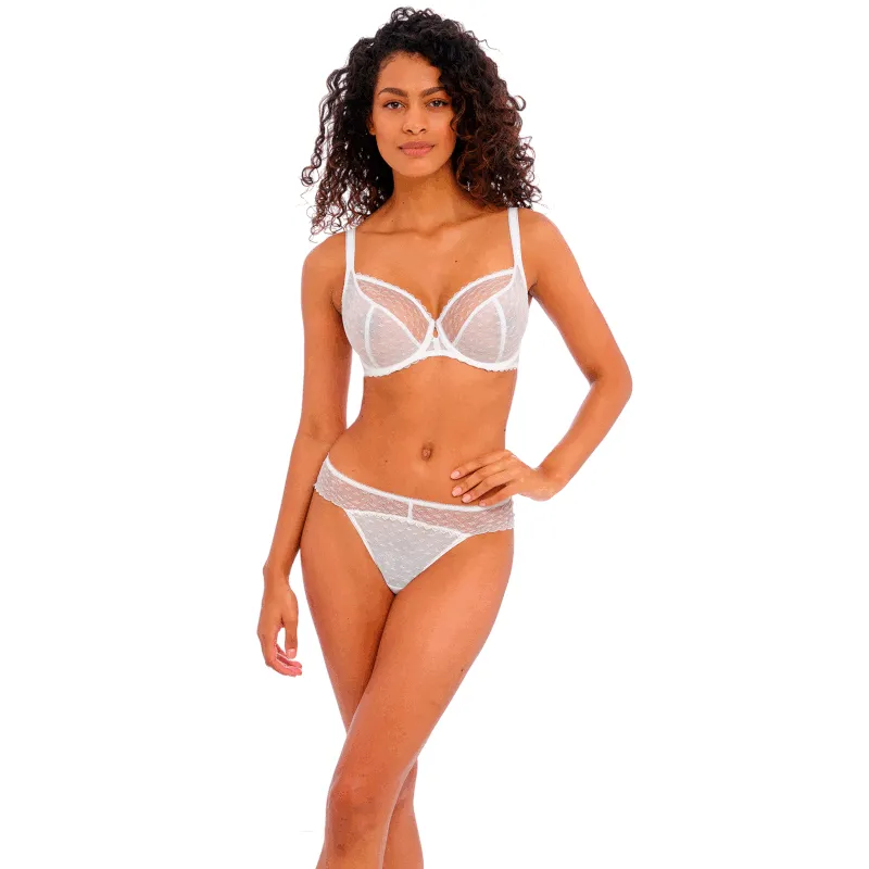 Signature Plunge Bra White - Freya