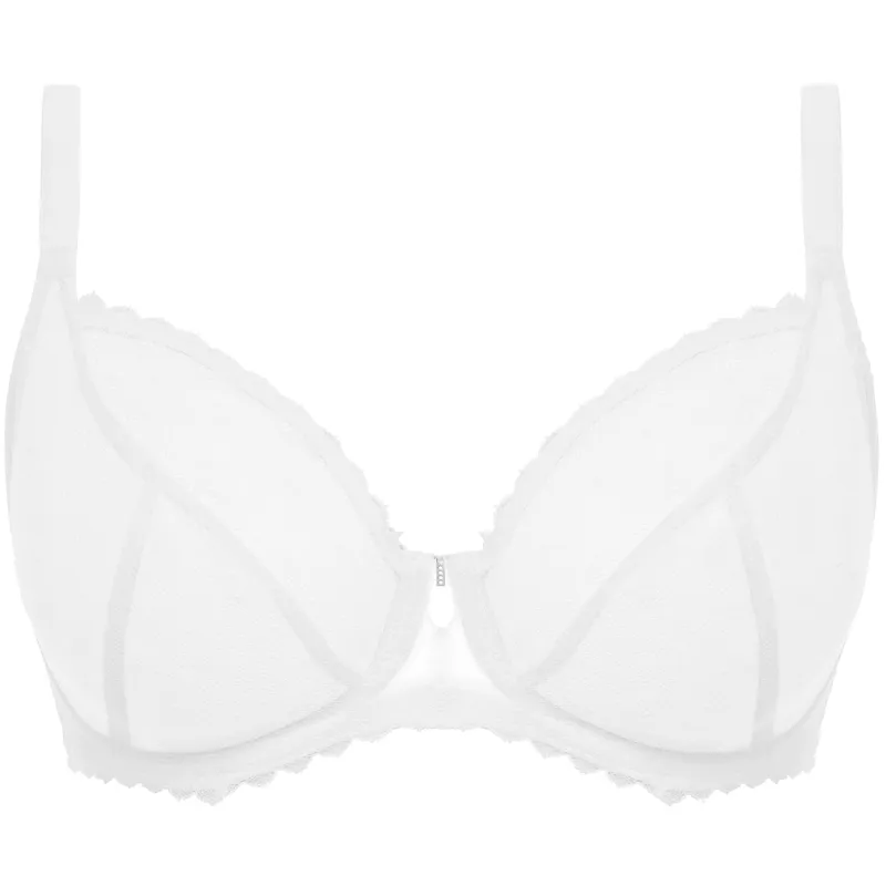 Signature Plunge Bra White - Freya