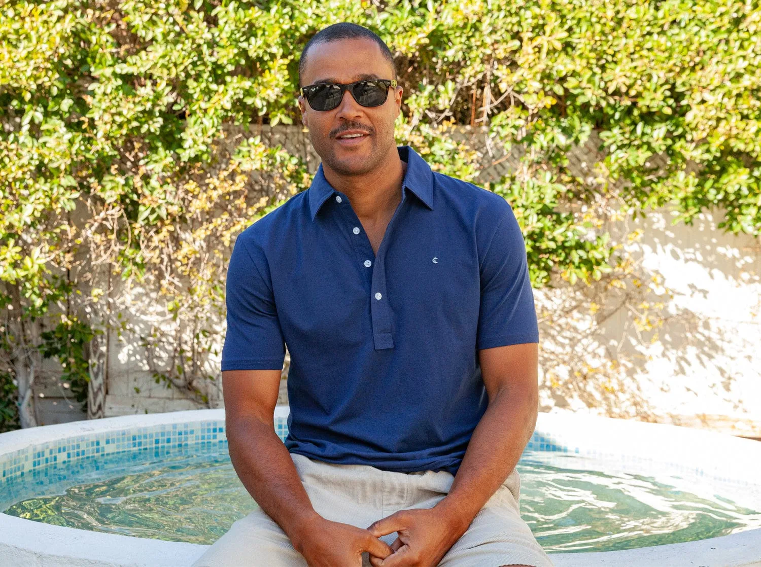 Slim Fit Top-Shelf Range Polo - Navy Blue