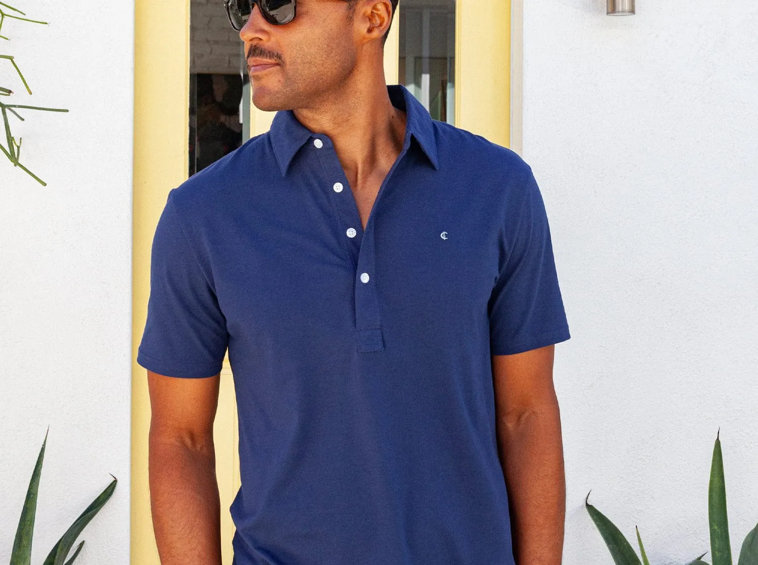 Slim Fit Top-Shelf Range Polo - Navy Blue
