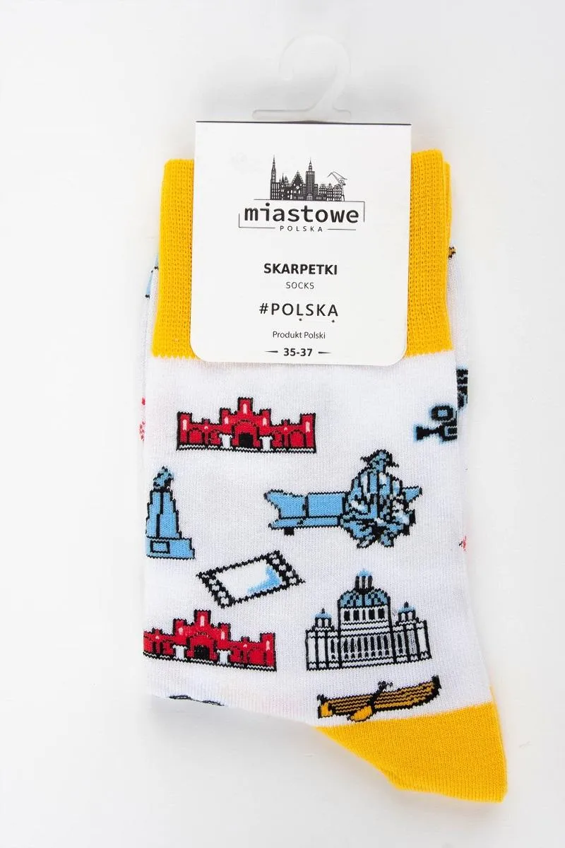 Socks with characteristic of Łódź