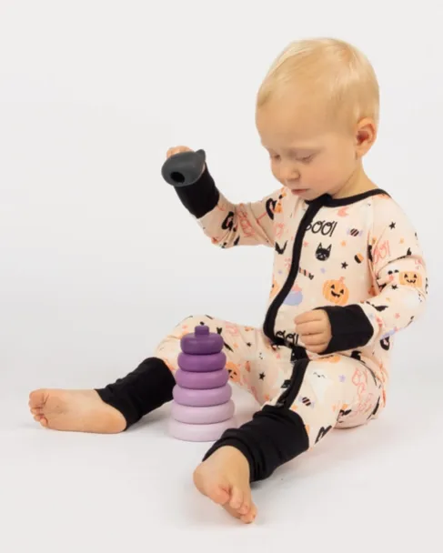 Sweet And Spooky Halloween Baby Pajamas