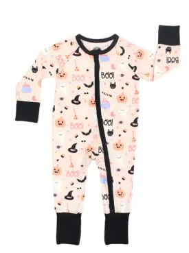 Sweet And Spooky Halloween Baby Pajamas