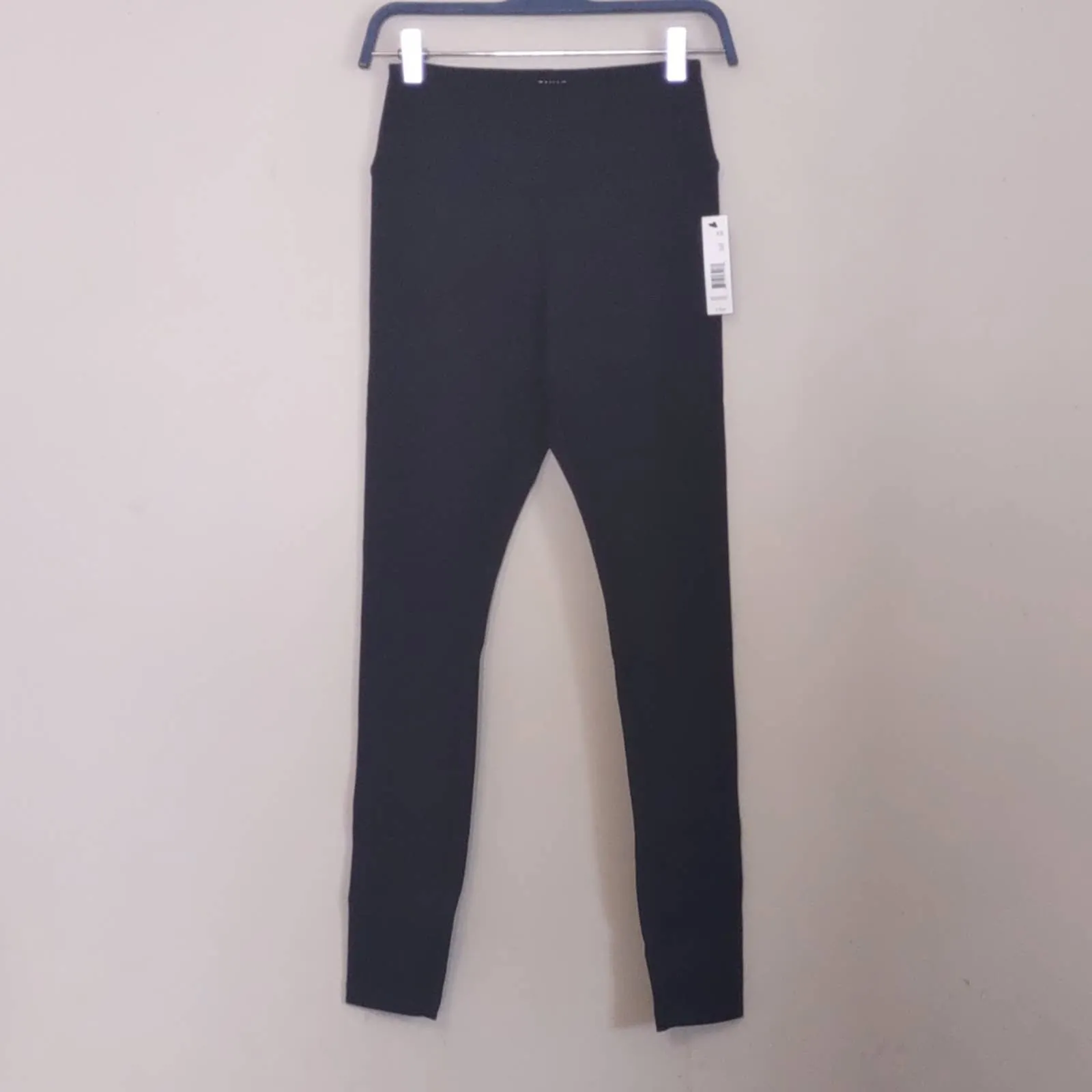 T TAHARI High Waist Ponte Knit Leggings XS Black