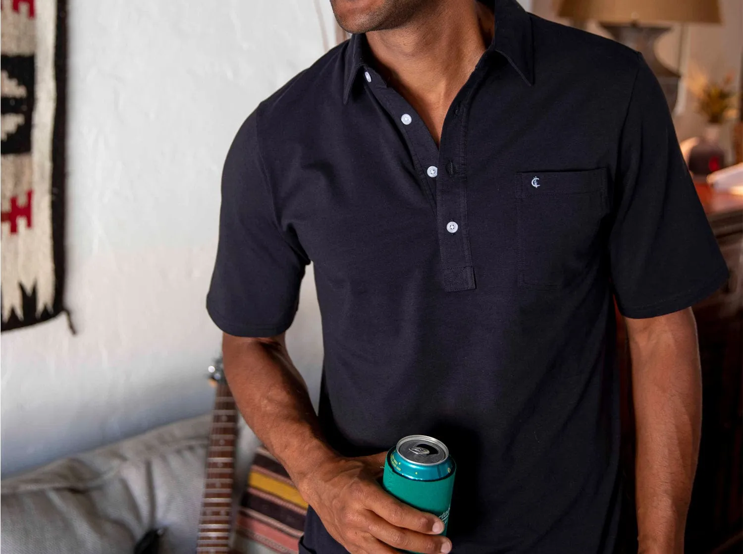 Top-Shelf Players Shirt - Black Top