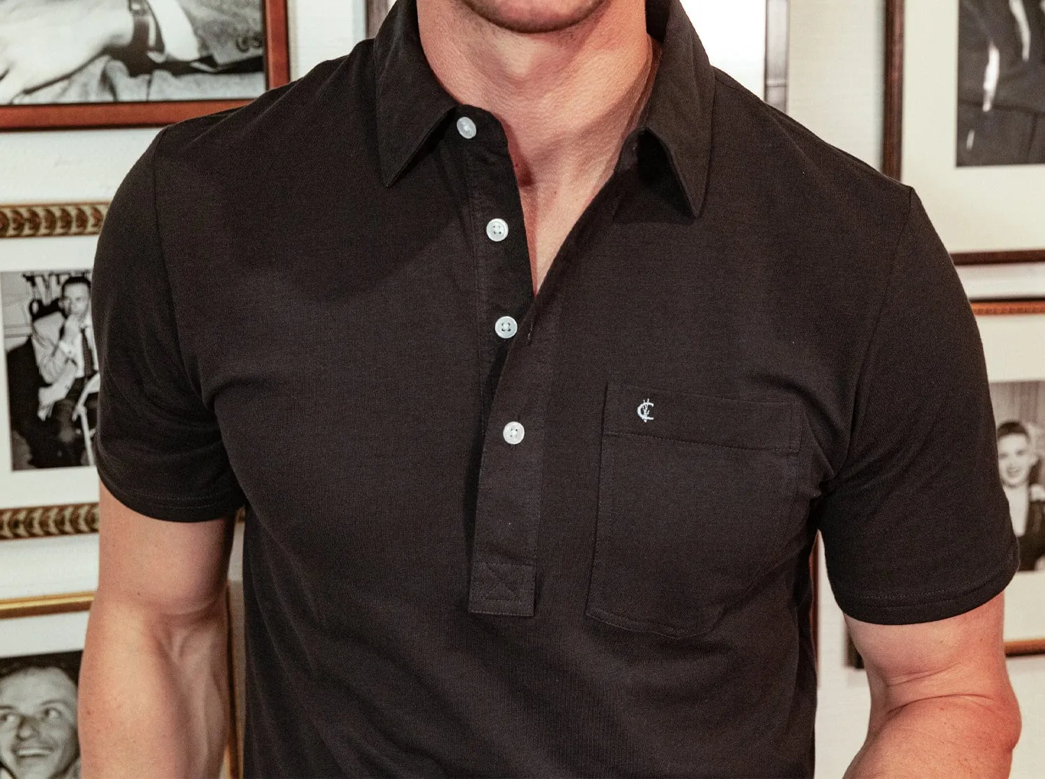 Top-Shelf Players Shirt - Black Top