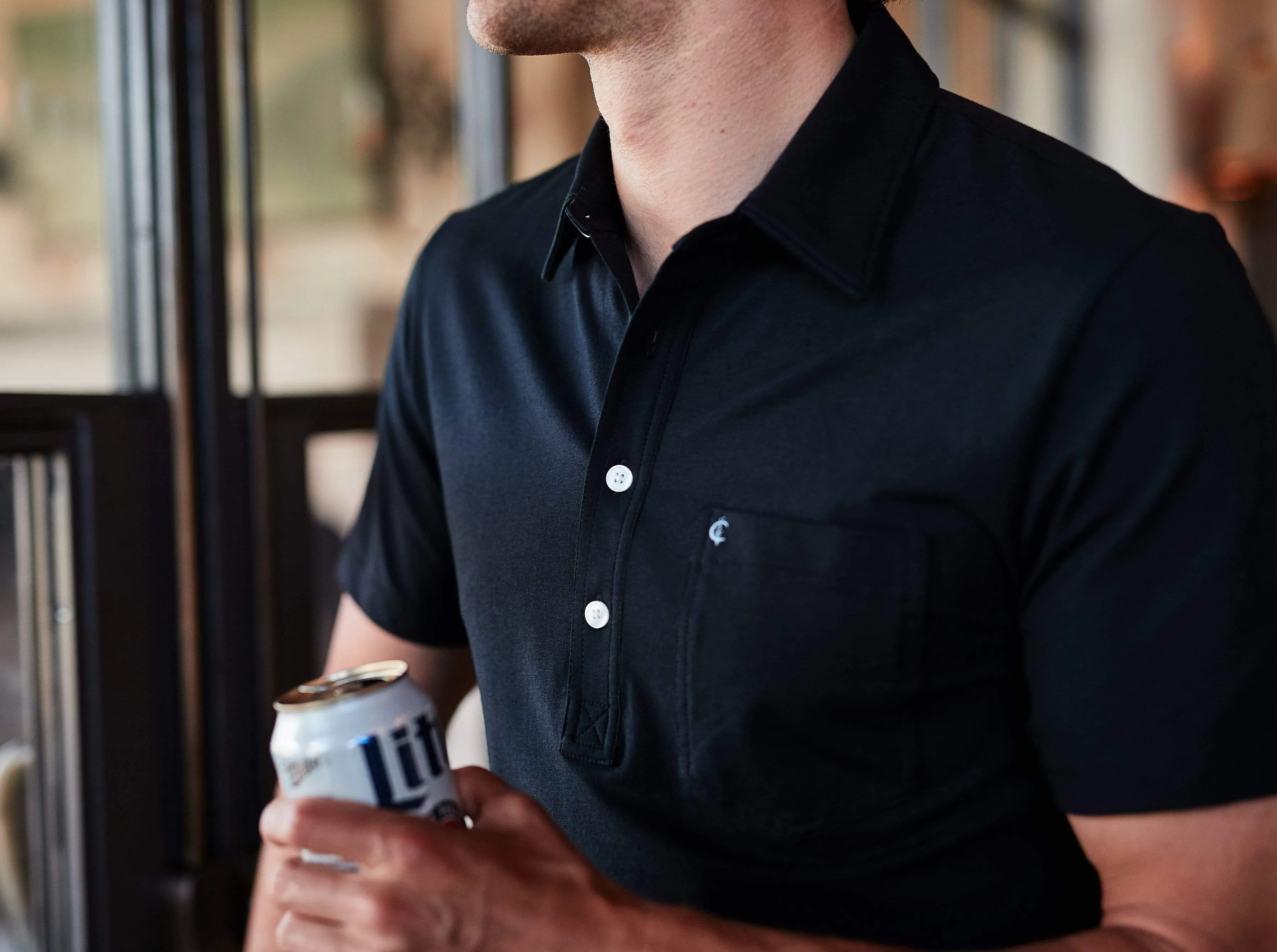 Top-Shelf Players Shirt - Black Top