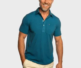 Top-Shelf Players Shirt - Indigo Microstripe