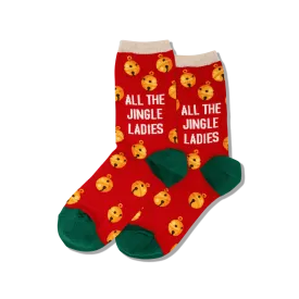 WOMEN'S ALL THE JINGLE LADIES SOCKS