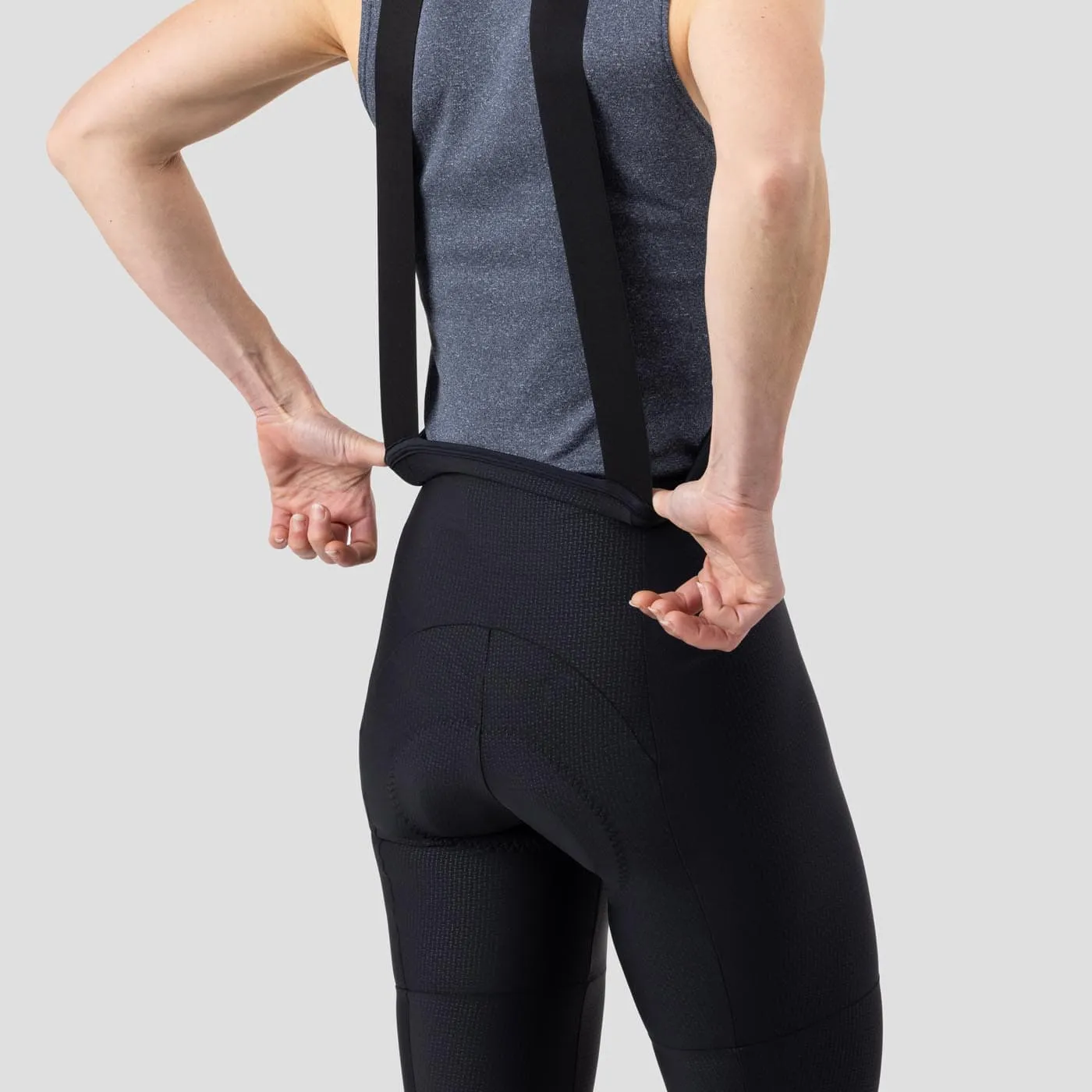 Women's Droptail Bib Tight - Obsidian