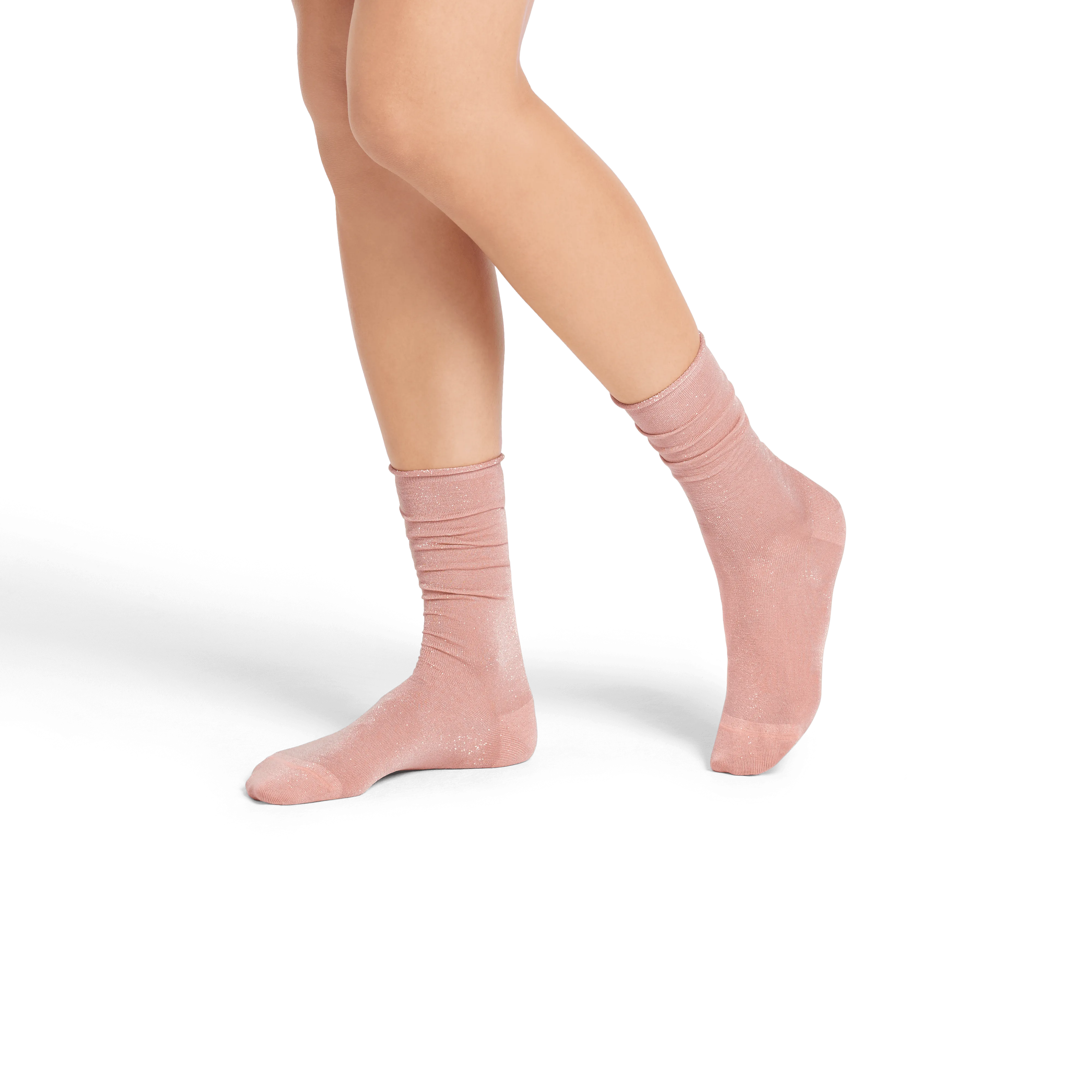Women's Sheer Sparkle Calf Sock 3-Pack