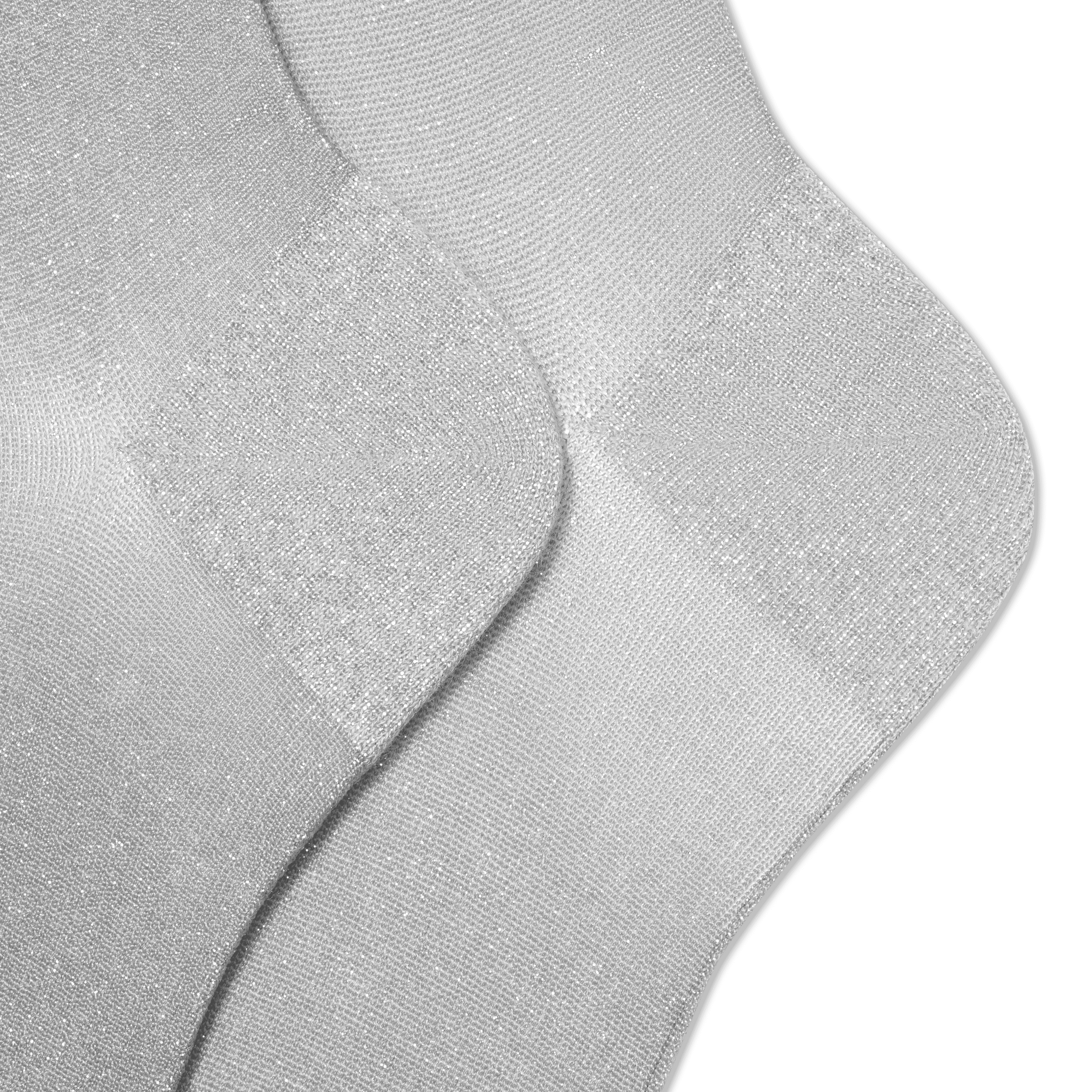 Women's Sheer Sparkle Calf Sock 3-Pack