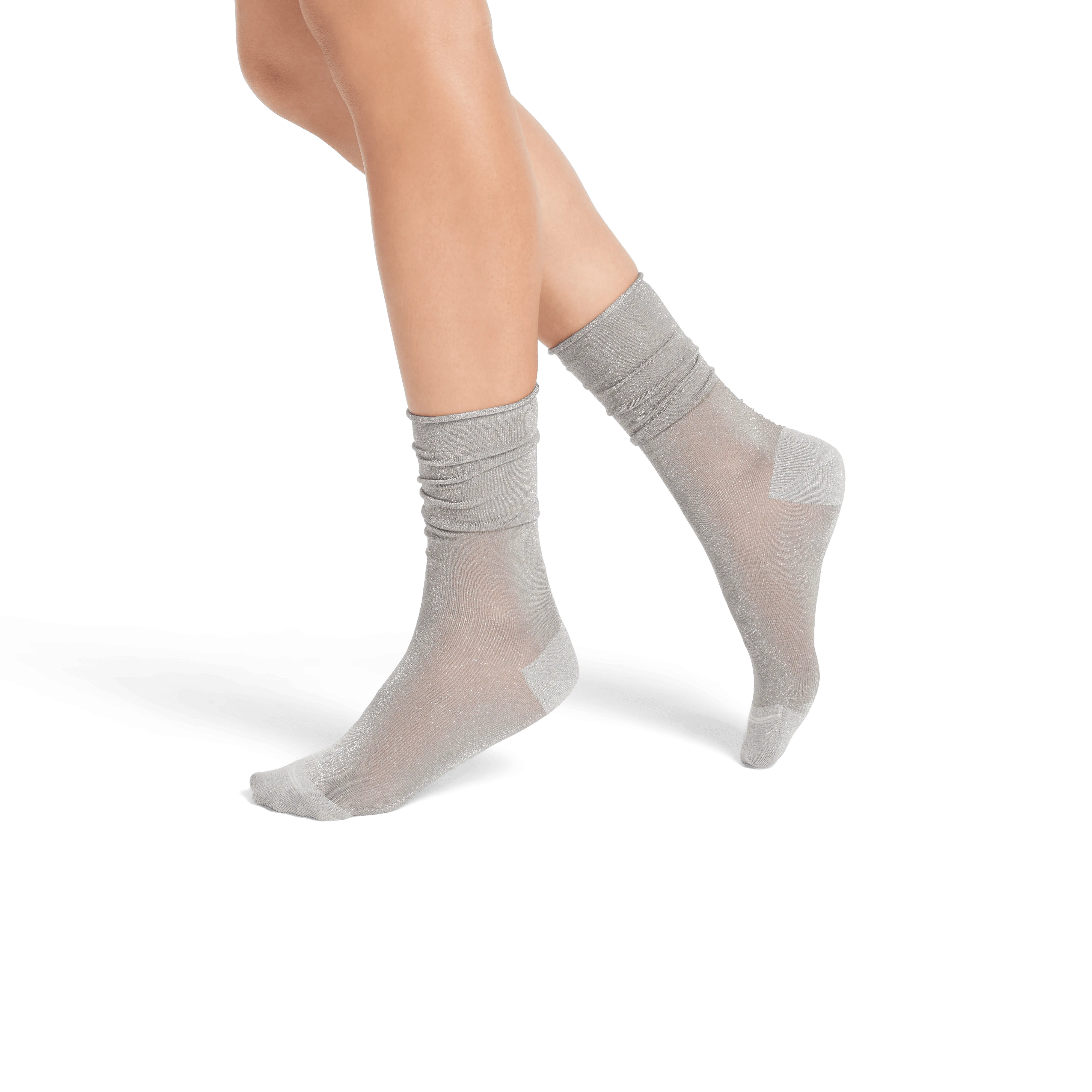Women’s Sheer Sparkle Calf Socks