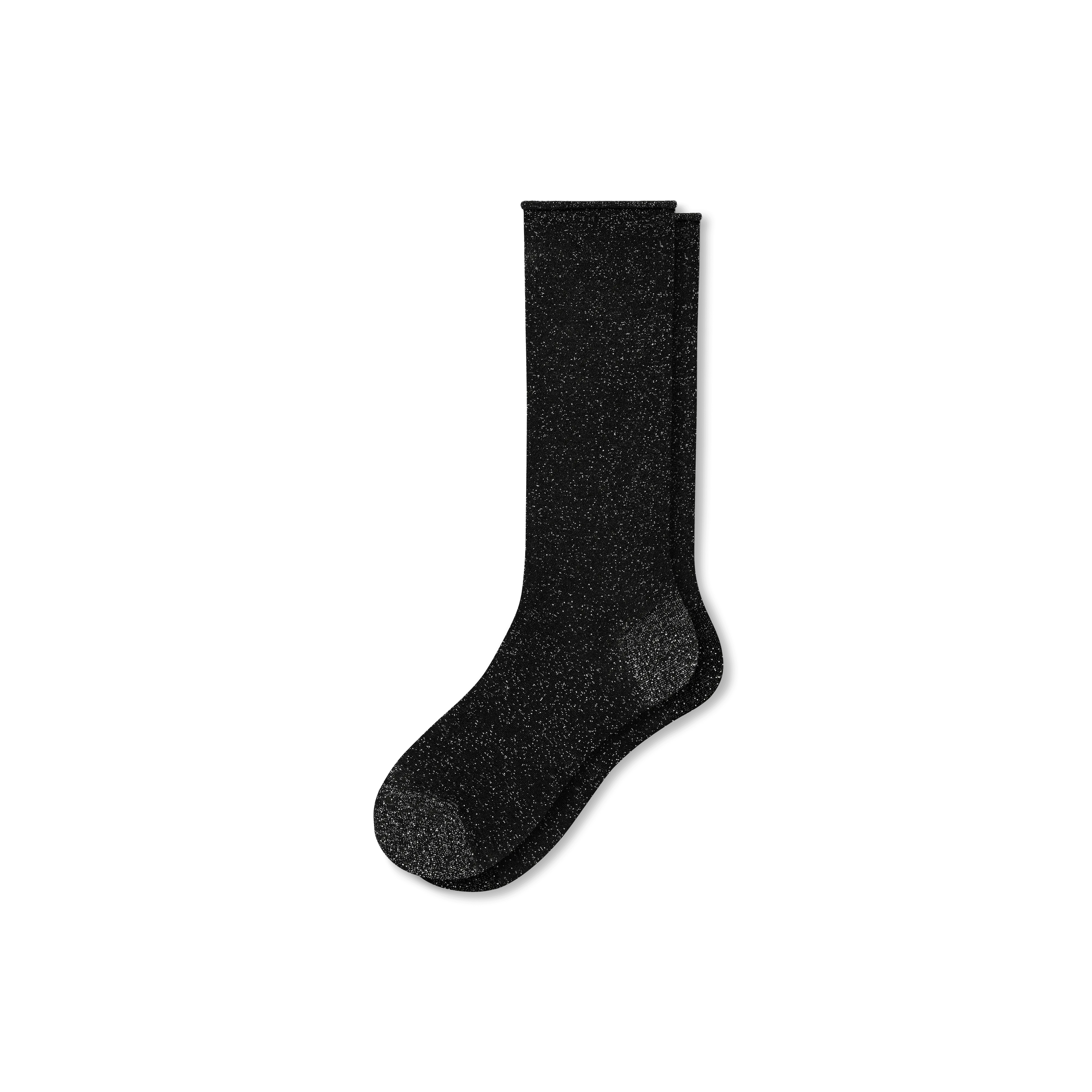 Women’s Sheer Sparkle Calf Socks
