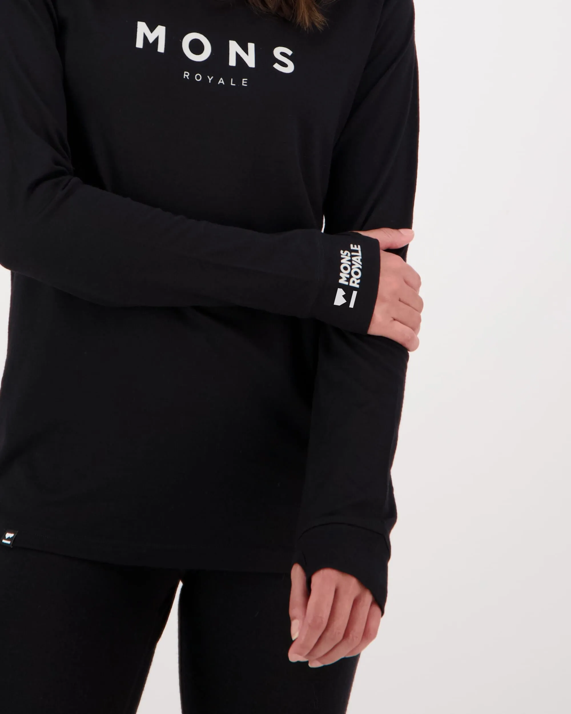 Yotei Merino Classic Long Sleeve - Black