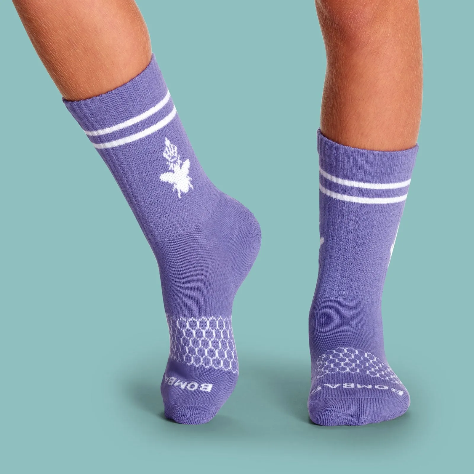 Youth Solids Calf & Ankle Sock 8-Pack
