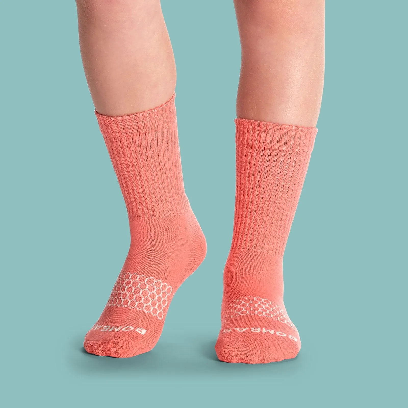 Youth Solids Calf & Ankle Sock 8-Pack