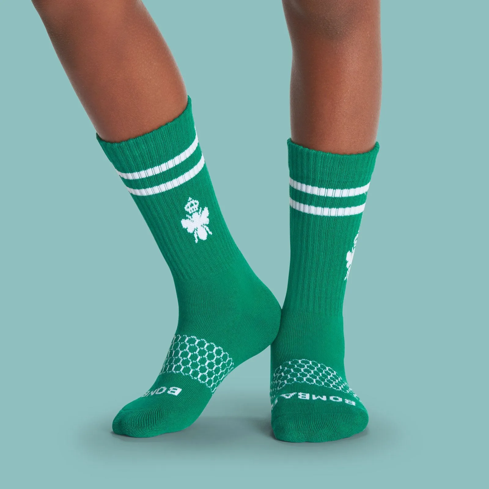 Youth Solids Calf & Ankle Sock 8-Pack