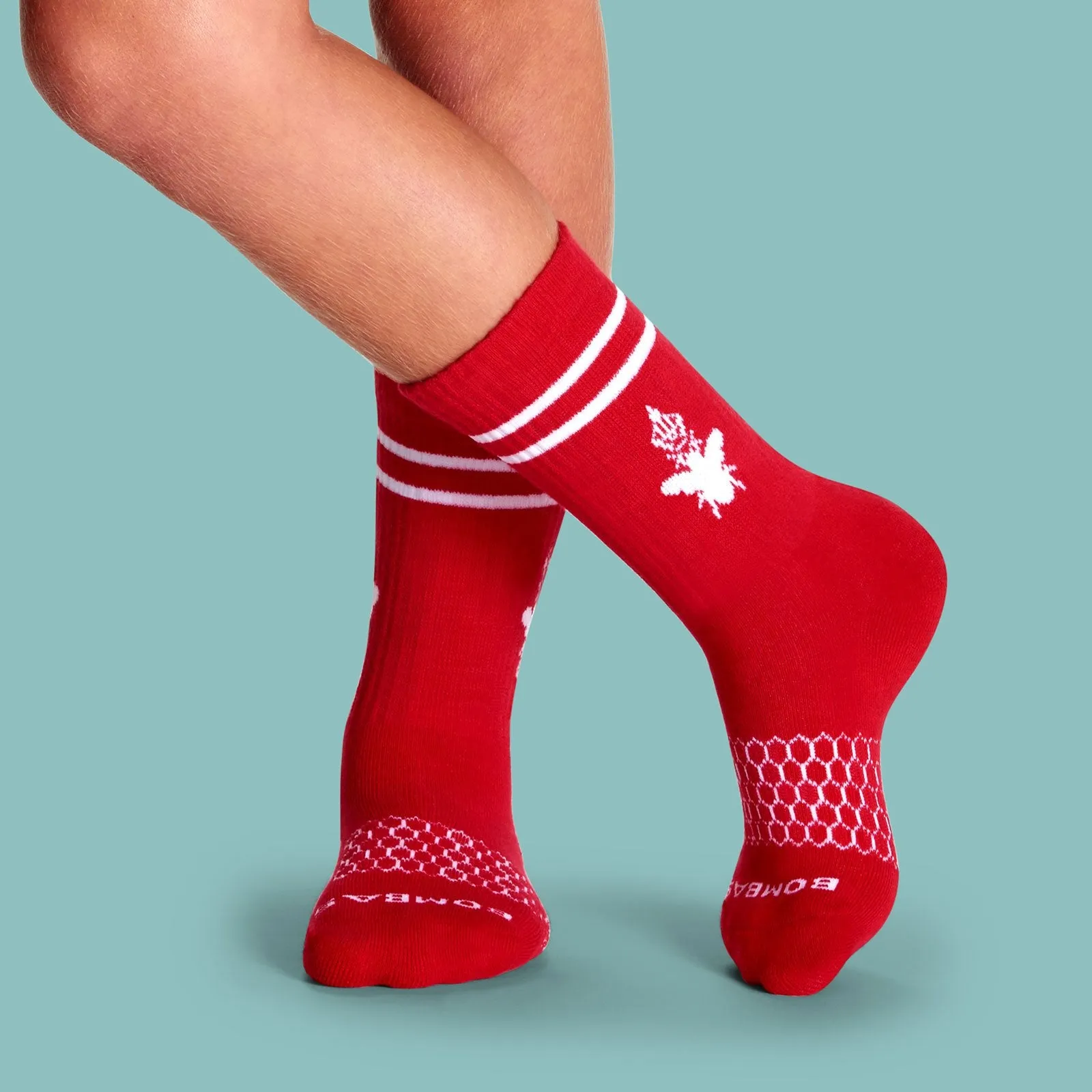 Youth Solids Calf & Ankle Sock 8-Pack