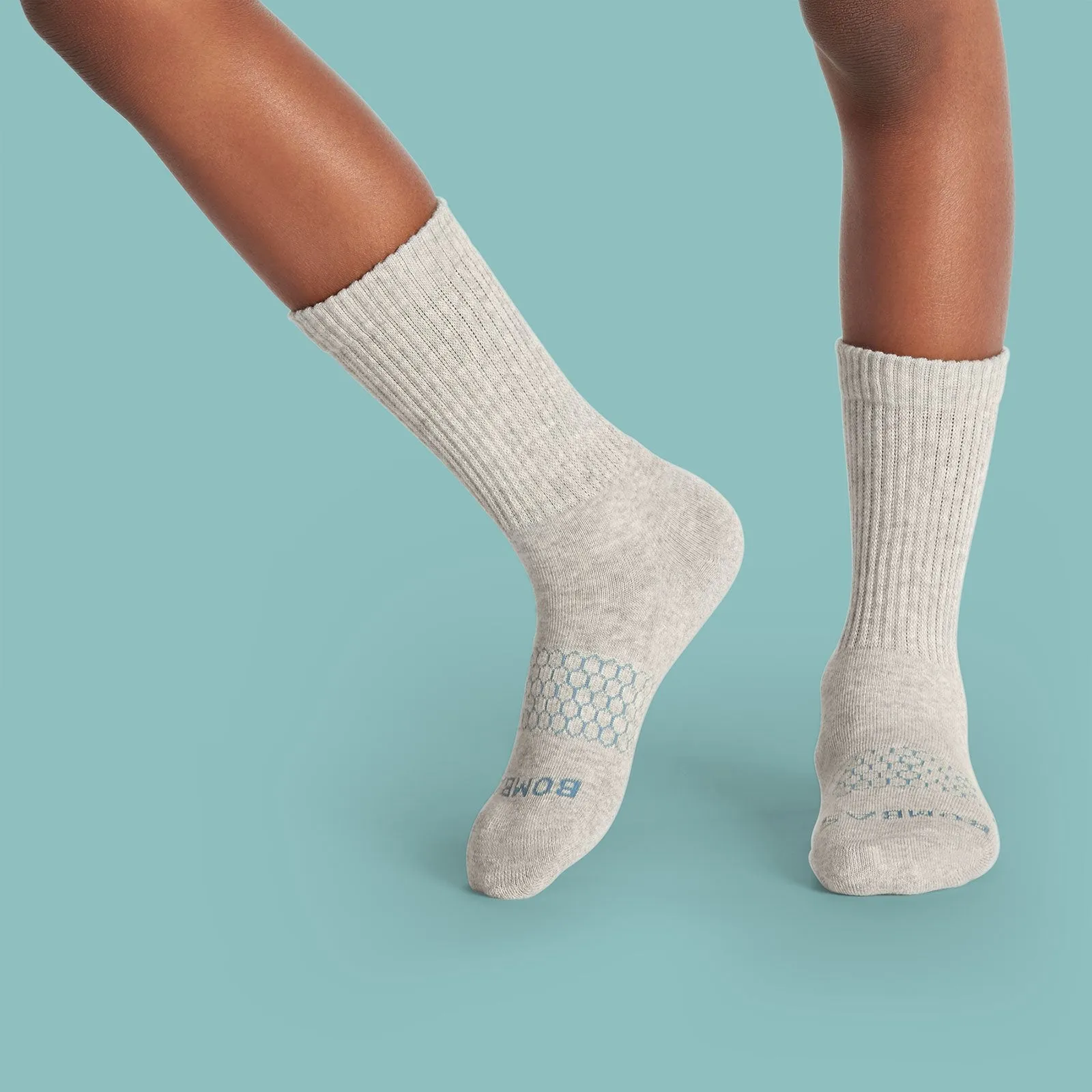 Youth Solids Calf & Ankle Sock 8-Pack